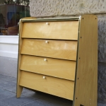 Schuhschrank gelb 7