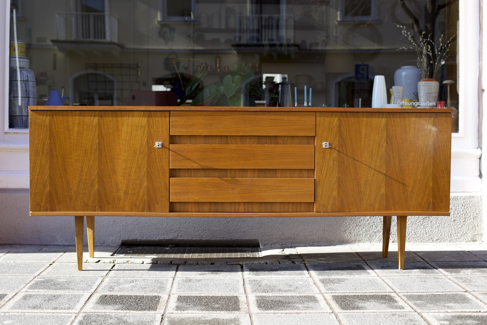 Sideboard 50erJahre Nussbaum raumwunder vintage