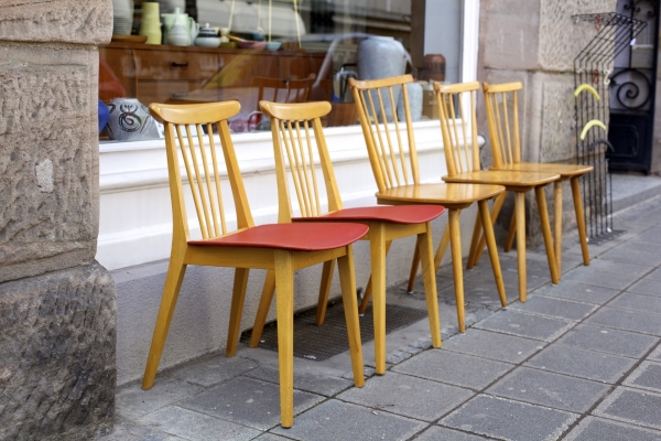 Sprossenstühle der 50er-Jahre - raumwunder - vintage wohnen in nürnberg