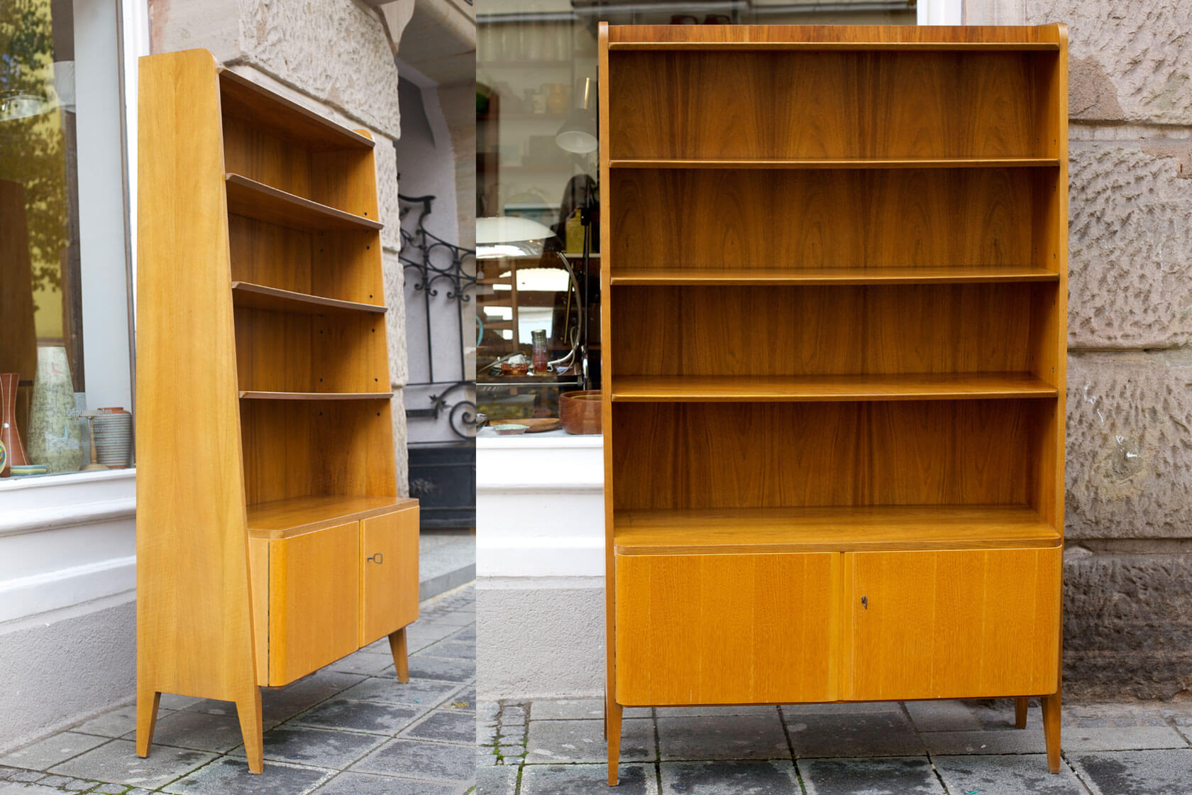 Standregal von Georg Satink für WK Möbel - raumwunder - vintage wohnen