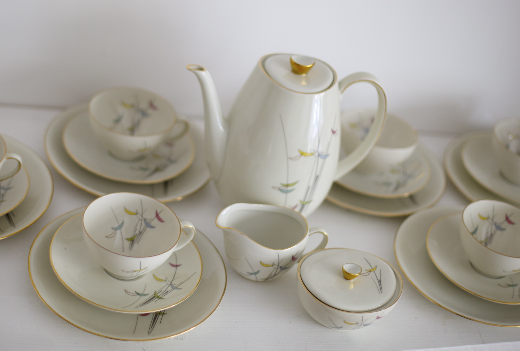 50er-Jahre-Service für sechs Personen - raumwunder - vintage wohnen in