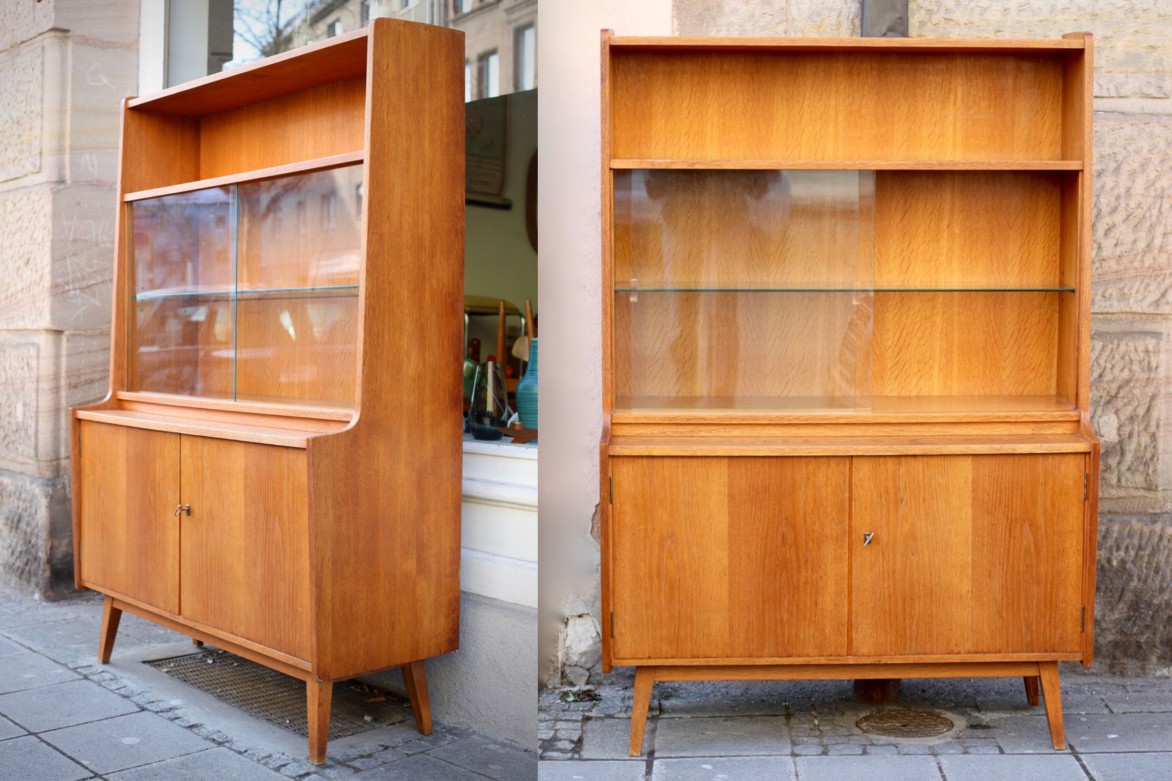 Highboard/Regal/Vitrine aus den 50erJahren raumwunder