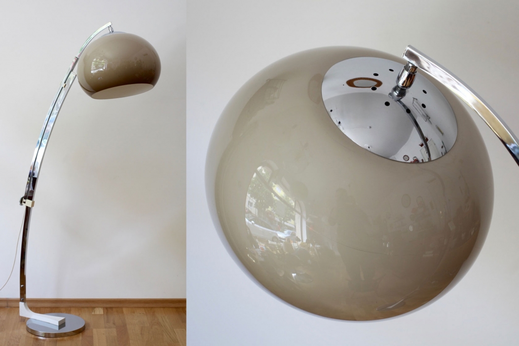 60ies-Bogenlampe von Sölken-Leuchten - raumwunder - vintage wohnen in  nürnberg