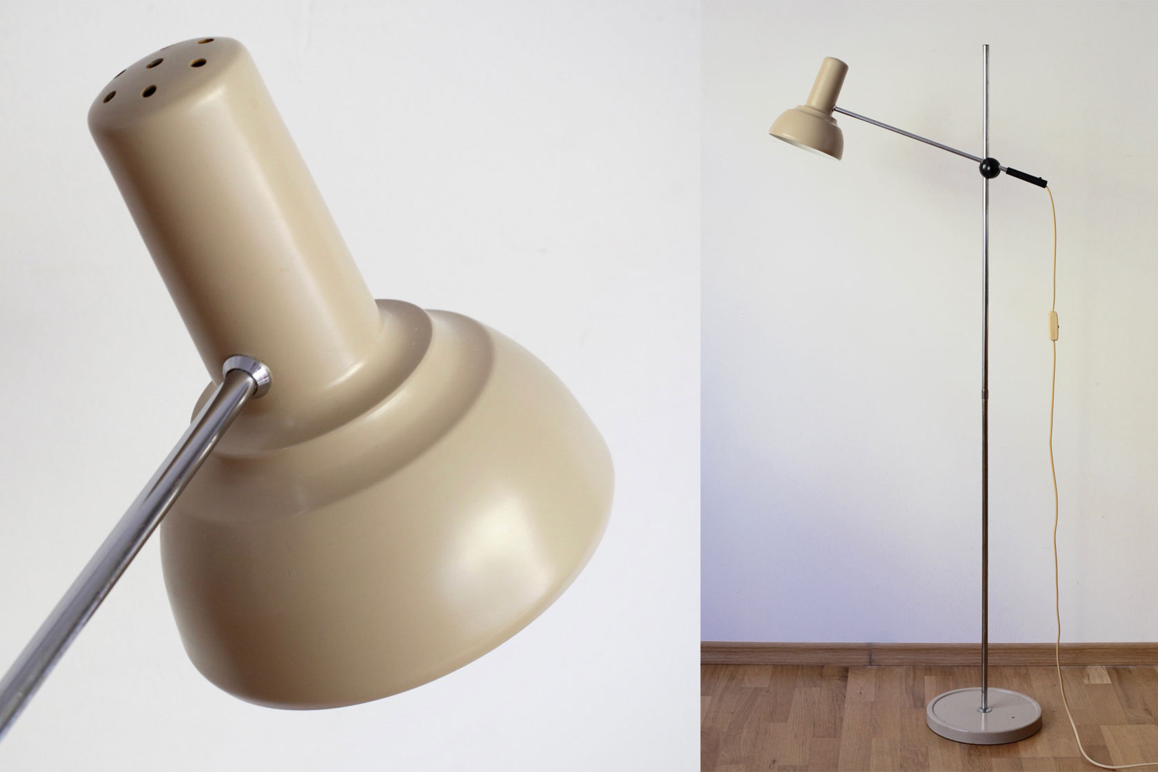 60er Jahre Stehlampe